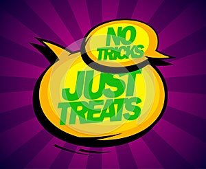 No tricks just treats design.