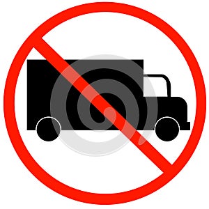 No trucks allowed