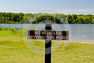 No Vehicles Beyond this Point photo