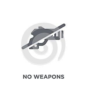No weapons icon from collection.