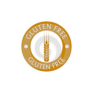 No wheat or gluten free product isolated icon isolated on white background