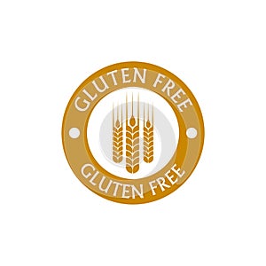 No wheat or gluten free product isolated icon isolated on white background