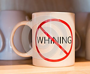 No whining photo