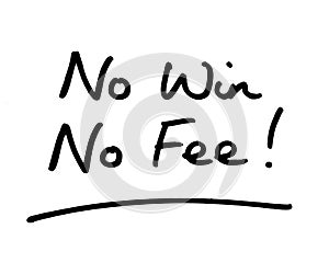 No Win No Fee photo