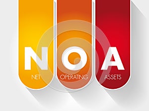 NOA - Net Operating Assets acronym