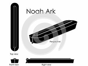 Noah Ark black fill