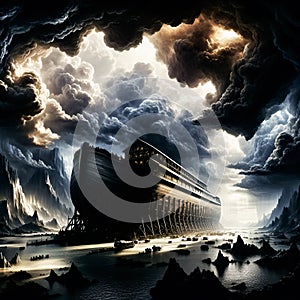 Noah's Ark before launch