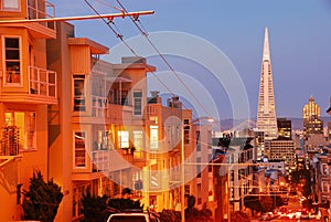 Nob Hill in San Francisco photo