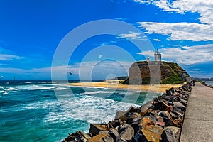 Nobby Beach in Newcastle NSW Australia.