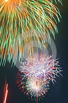 Nobi (Noubi) big fireworks fetival