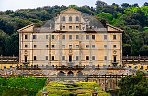 Nobility historic palace in Frascati - Villa Aldobrandini - Rome province landmarks in Lazio - Italy