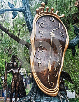 Nobility of Time, Salvador Dali Bronze Sculpture