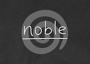 Noble