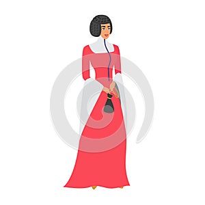 Noble medieval woman