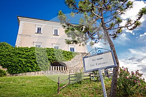 Noble palace of the abbot, Castellabate, Cilento Coast, Campania, Italy