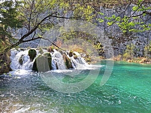 Plitvice lakes, Croatia, National park photo