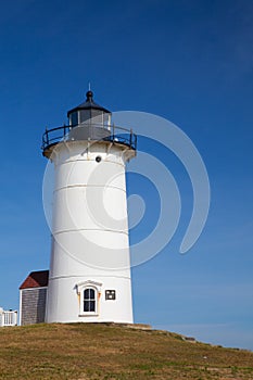 Nobska Point Light is a lighthouse located on the Cape Cod, USA
