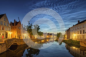 Brugge city in Belgium, Europe