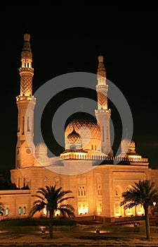 Nocturne of Mosque photo