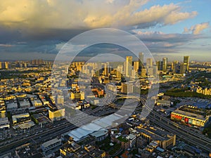 Node interchange between Nanda Avenue and Panyu Avenue