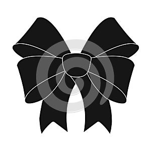 Node, ornamentals, frippery, and other web icon in black style.Bow, ribbon, decoration, photo