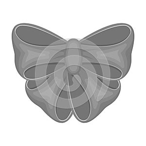 Node, ornamentals, frippery, and other web icon in monochrome style.Bow, ribbon, decoration, photo