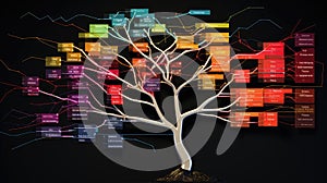 nodes tree flow chart