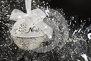 Noel Christmas Ornament