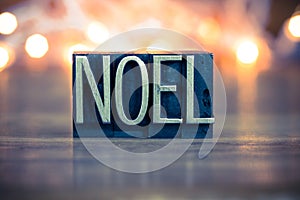 Noel Concept Metal Letterpress Type
