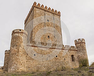 Nogales Castle, Badajoz, Spain. 15th Century defensive fortress