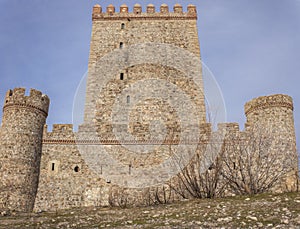 Nogales Castle, Badajoz, Spain. 15th Century defensive fortress