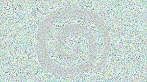 Noise pattern. photo