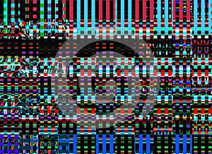 Noise TV Digital Glitch Photo background Television signal fail Computer screen error Digital pixel noise abstract