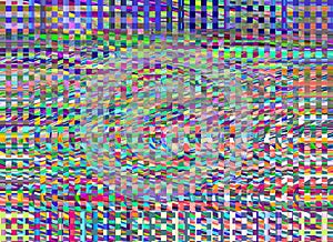 Noise TV Digital Glitch Photo background Television signal fail Computer screen error Digital pixel noise abstract