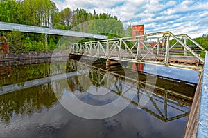 Nokia river industrial area photo