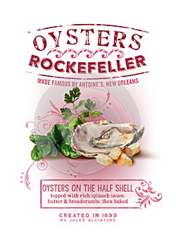 NOLA Collection Oysters Rockefeller Background