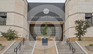 Nolan County Courthouse at Sweetwater Texas