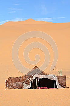 The nomad (Berber) tent photo