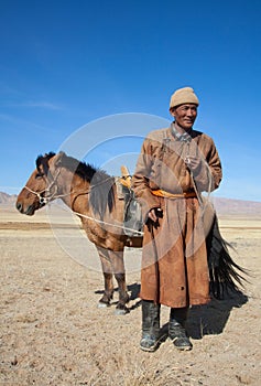 Nomad with his horse