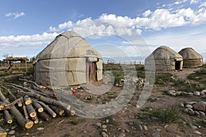 Nomadic tent in Kyrgyzstan