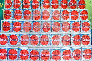 Nominal mugs with different names