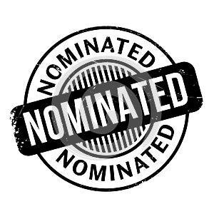 Nominated rubber stamp photo