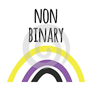 non binary t-shirt illustration for your design