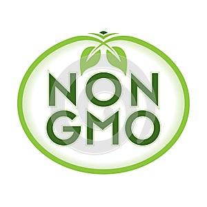 Non GMO Logo Icon Symbol