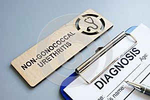 Non-gonococcal or nongonococcal urethritis NGU diagnosis