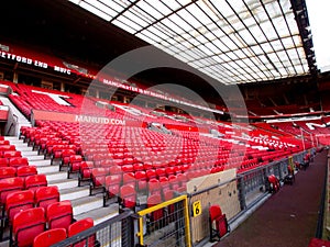 Non Match Day at Manchester United West Stand