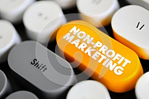 Non-profit Marketing - adapting business marketing concepts and strategies to promote the interests of a nonprofit organization,