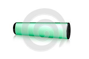 Non-refillable electronic cigarette, isolated on a white background