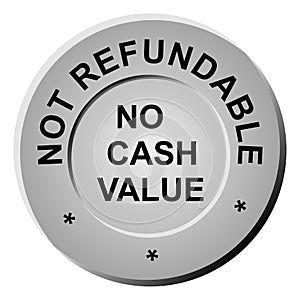 Non-refundable token