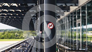 Non Smoking Area at Zurich International Airport